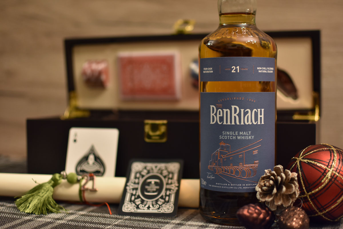 The Tasters Club Tasting Day #45 21 years old whisky tasting BenRiach 21