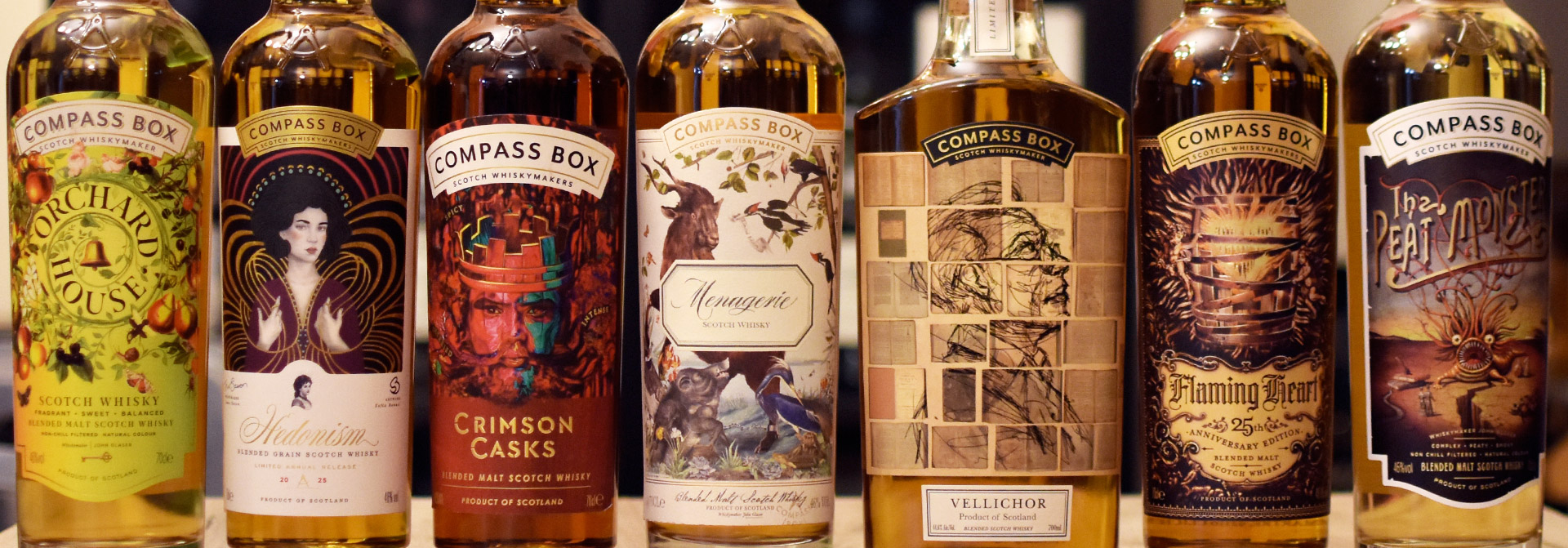 Tasting Day #95 • 25 years Compass Box