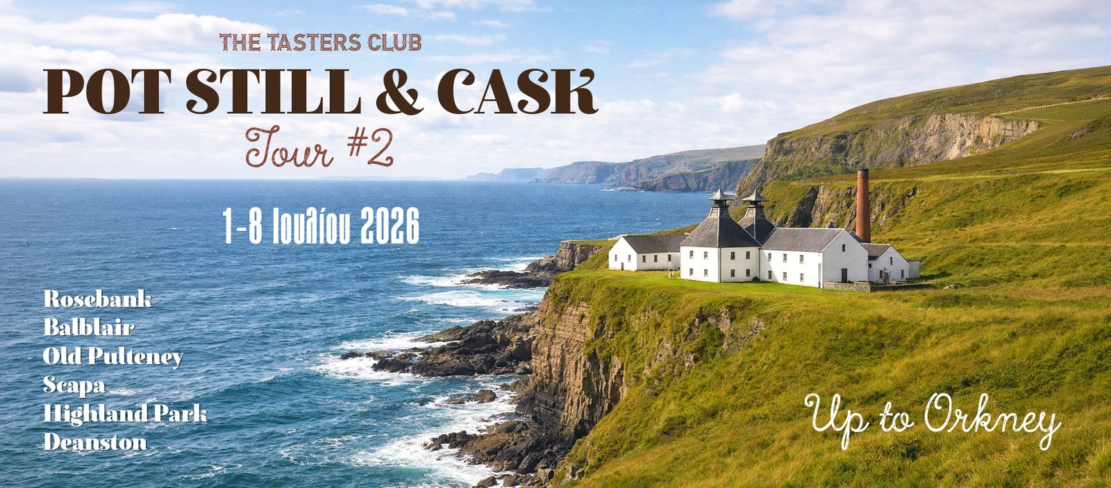 The Tasters Club whisky journey 2026