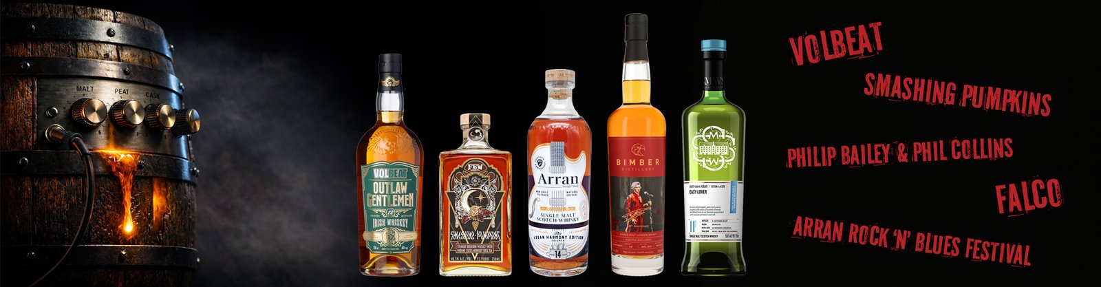 The Tasters Club Tasting Day 106 music-inspired whisky tasting