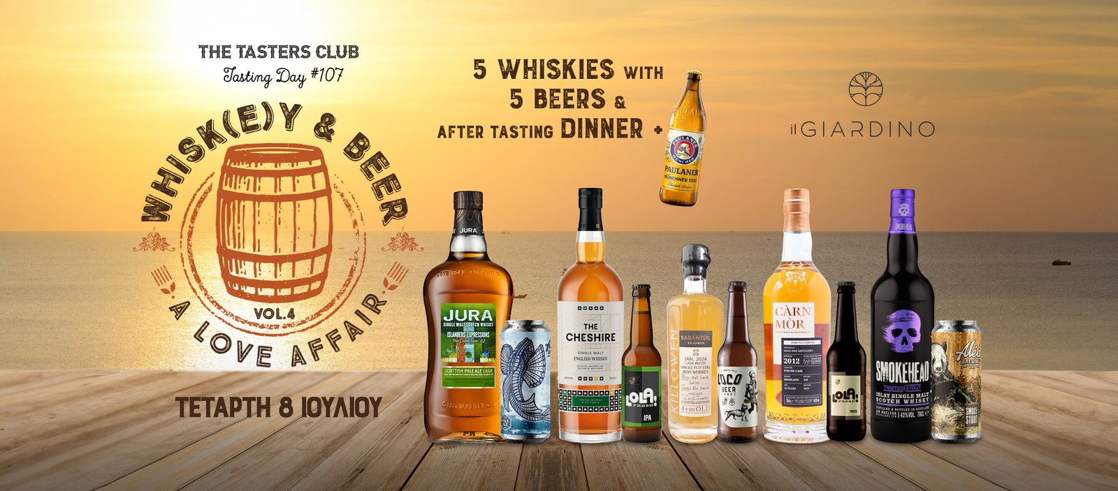 The Tasters Club Whisk(e)y & Beer - A Love Affair