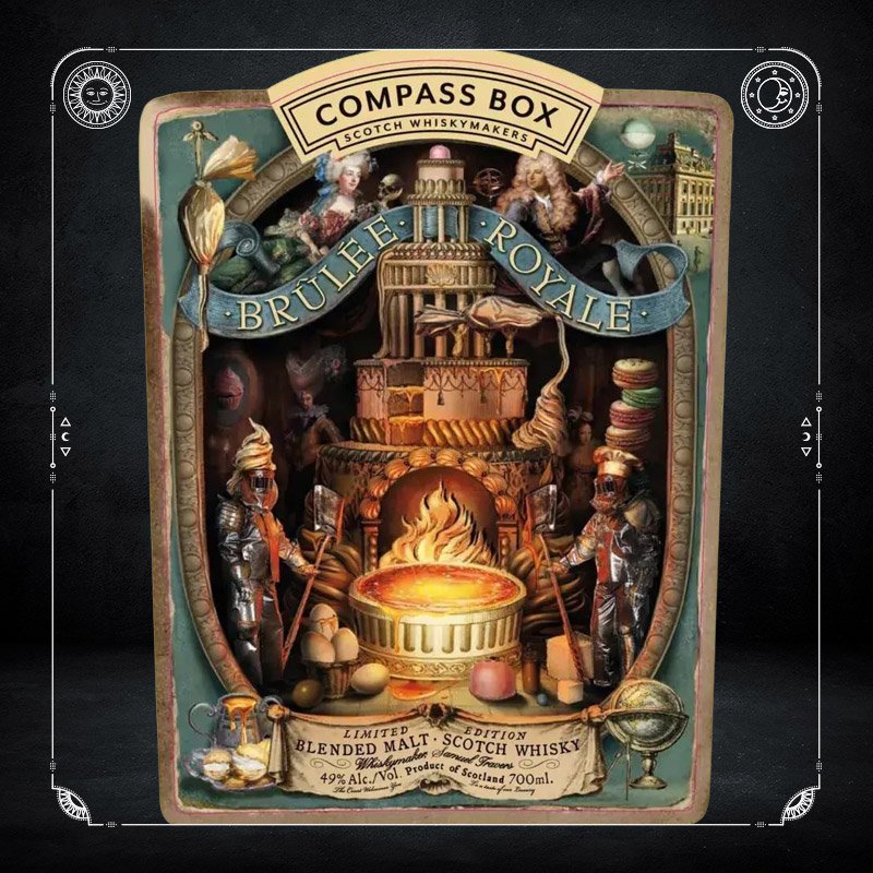The Tasters Club Tasting Day 109 Halloween whisky tasting Compass Box Brûlée Royale