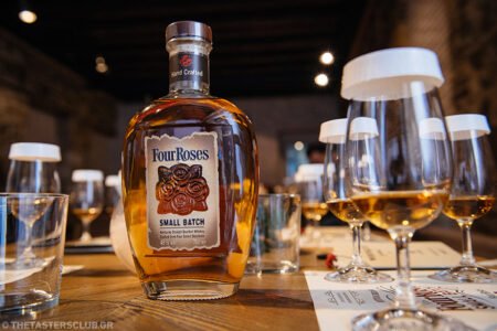 whiskey tasting bourbon four roses small batch the tasters club ουισκι