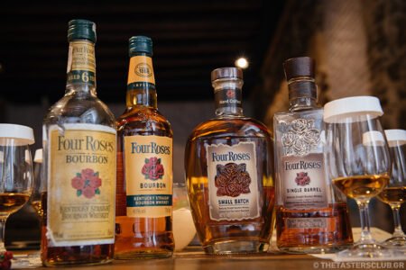 whiskey tasting bourbon four roses the tasters club ουισκι