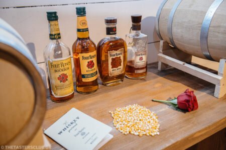 whiskey tasting bourbon four roses the tasters club ουισκι