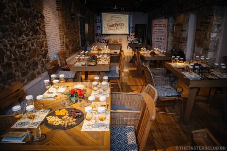 whiskey tasting bourbon four roses the tasters club ουισκι