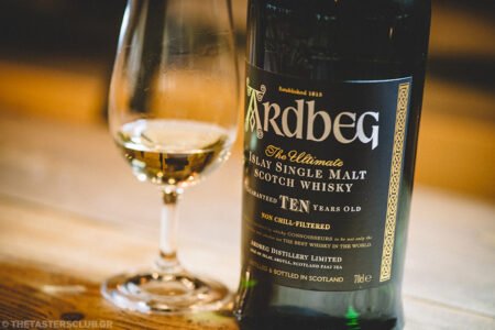whisky tasting Ardbeg Ten the tasters club ουισκι