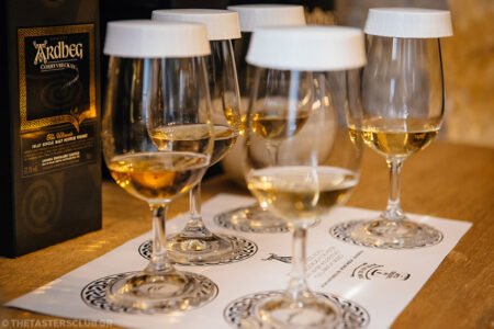 whisky tasting Ardbeg the tasters club ουισκι