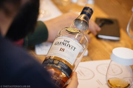 whisky tasting The Glenlivet 18 year old the tasters club ουισκι