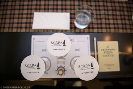 whisky tasting scapa the tasters club ουισκι
