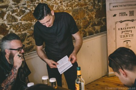 whiskey tasting bourbon four roses the tasters club ουισκι