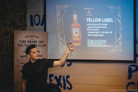 whiskey tasting bourbon four roses the tasters club ουισκι