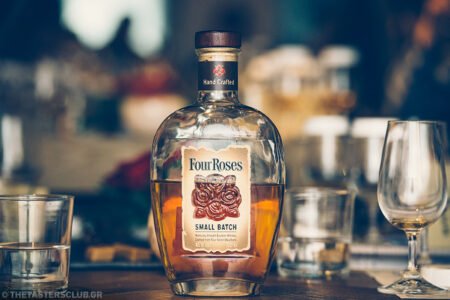 whiskey tasting bourbon four roses small batch the tasters club ουισκι