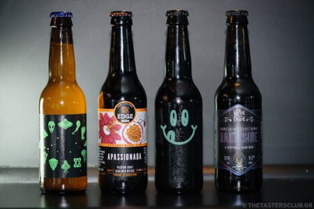 beer tasting the tasters club the lazy bulldog pub apassionada zodiak dark side noa μπυρα