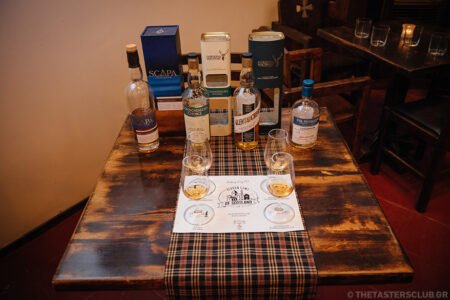 the tasters club whisky tasting Scapa Tormore Glentauchers Gordon & MacPhail Longmorn ουισκι Avalon