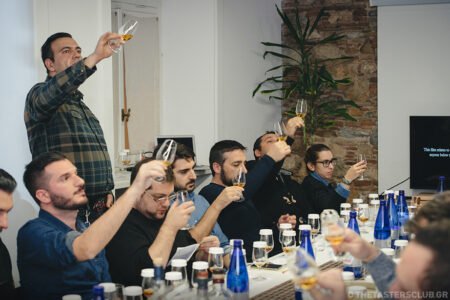 the tasters club whisky tasting day longmorn aberlour scapa impact hub ουισκι