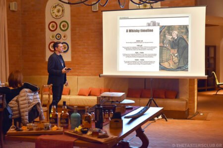 The Tasters Club Whisky Journey Costa Navarino 2018 Milionis