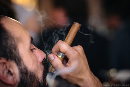 the tasters club rum tasting day havana club cv distiller cigar cohiba