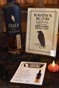 the tasters club halloween cocktails the ranch raven rare whisky