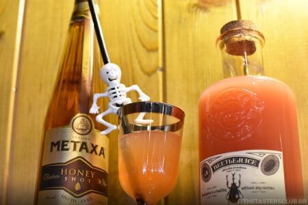 the tasters club halloween cocktails the ranch metaxa honey