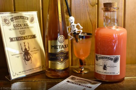 the tasters club halloween cocktails the ranch metaxa honey