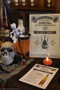 the tasters club halloween cocktails the ranch metaxa honey