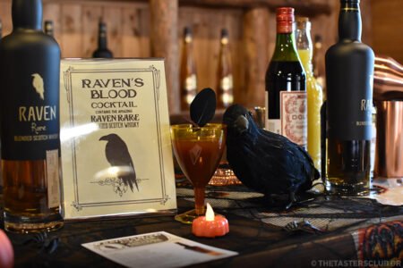 the tasters club halloween cocktails the ranch raven rare whisky