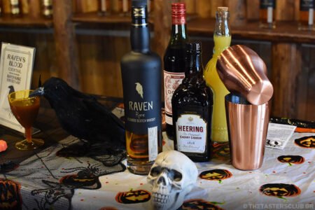 the tasters club halloween cocktails the ranch raven rare whisky