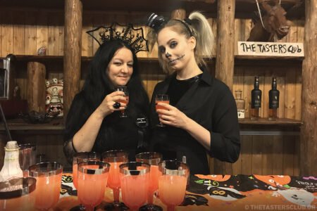 the tasters club halloween cocktails the ranch raven rare whisky metaxa honey Chrisovitsioti Syrrakou