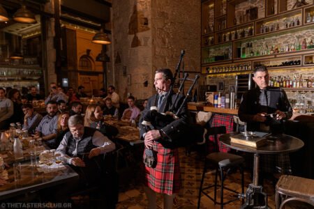 robert burns night 2019 the tasters club whisky tasting Milionis Poulis
