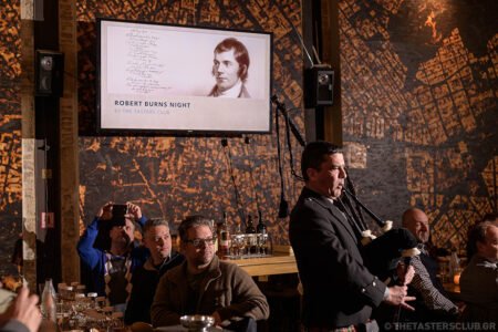 robert burns night 2019 the tasters club whisky tasting Poulis