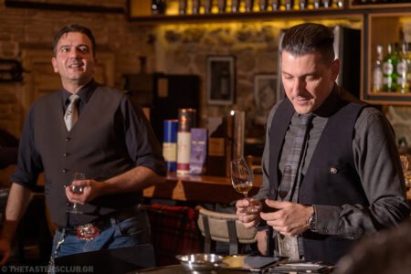 robert burns night 2019 the tasters club whisky tasting Milionis Charizopoulos