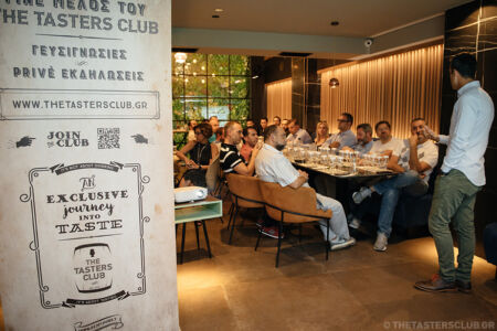 the tasters club gin tasting day amber