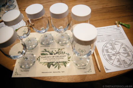 the tasters club gin tasting day amber