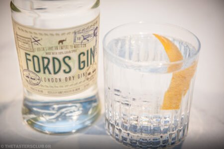 the tasters club gin tasting day amber Fords gin and tonic