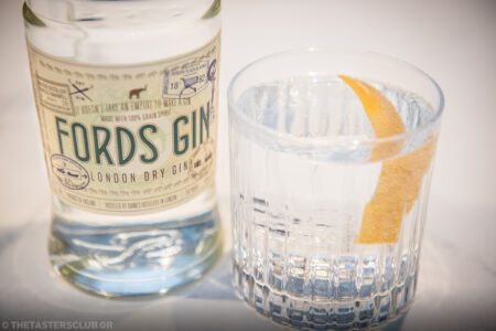the tasters club gin tasting day amber Fords gin and tonic
