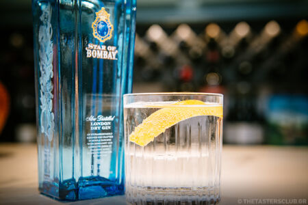 the tasters club gin tasting day amber Star of Bombay gin and tonic