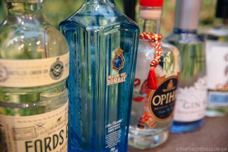 the tasters club gin tasting day amber Fords Star of Bombay Opihr