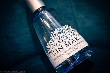 the tasters club gin tasting day amber Gin Mare