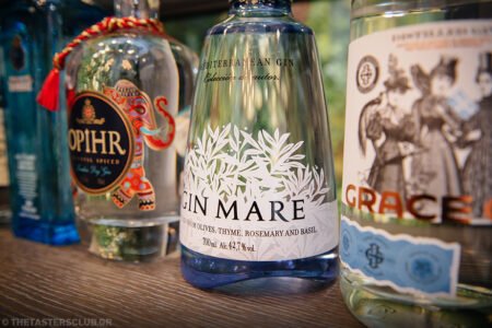 the tasters club gin tasting day amber Opihr Gin Mare Grace Gin