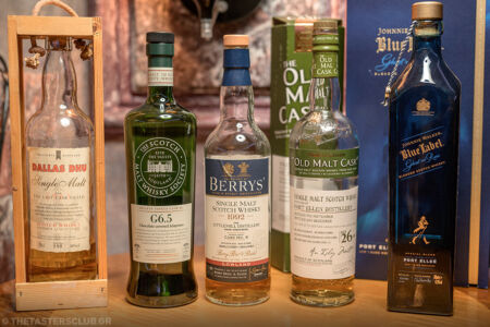 The Tasters Club Tasting Day #33 about silent distilleries. Dallas Dhu 1983 Last Cask Filled, Port Dundas 1980 35 yo - SMWS, Littlemill 1992 20 yo - Berry’s, Port Ellen 1982 26 yo - Douglas Laing: The Old Malt Cask, Ghost And Rare Port Ellen. the tasters club whisky tasting day silent distilleries 42barstronomy ουισκι