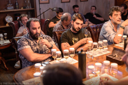 The Tasters Club Tasting Day #33 about silent distilleries. Dallas Dhu 1983 Last Cask Filled, Port Dundas 1980 35 yo - SMWS, Littlemill 1992 20 yo - Berry’s, Port Ellen 1982 26 yo - Douglas Laing: The Old Malt Cask, Ghost And Rare Port Ellen. the tasters club whisky tasting day silent distilleries 42barstronomy ουισκι