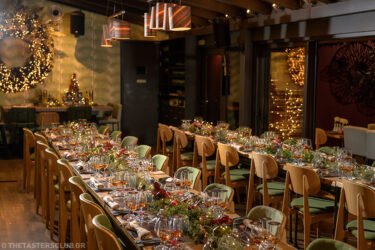 The Tasters Club Mortlach Christmas whisky dinner with 3 courses and Mortlach 12 yo The Wee Witchie, Mortlach 16 yo Distiller's Dram, Mortlach 15 yo Six Kingdoms mortlach xmas whisky dinner the tasters club