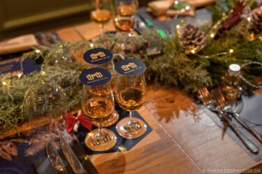 The Tasters Club Mortlach Christmas whisky dinner with 3 courses and Mortlach 12 yo The Wee Witchie, Mortlach 16 yo Distiller's Dram, Mortlach 15 yo Six Kingdoms mortlach xmas whisky dinner the tasters club