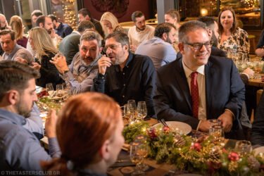 The Tasters Club Mortlach Christmas whisky dinner with 3 courses and Mortlach 12 yo The Wee Witchie, Mortlach 16 yo Distiller's Dram, Mortlach 15 yo Six Kingdoms mortlach xmas whisky dinner the tasters club