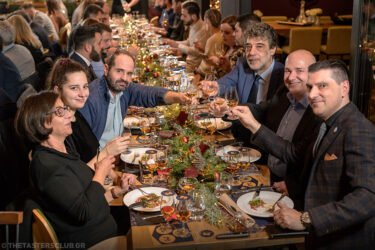 The Tasters Club Mortlach Christmas whisky dinner with 3 courses and Mortlach 12 yo The Wee Witchie, Mortlach 16 yo Distiller's Dram, Mortlach 15 yo Six Kingdoms mortlach xmas whisky dinner the tasters club milionis