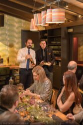 The Tasters Club Mortlach Christmas whisky dinner with 3 courses and Mortlach 12 yo The Wee Witchie, Mortlach 16 yo Distiller's Dram, Mortlach 15 yo Six Kingdoms mortlach xmas whisky dinner the tasters club milionis kelaiditis