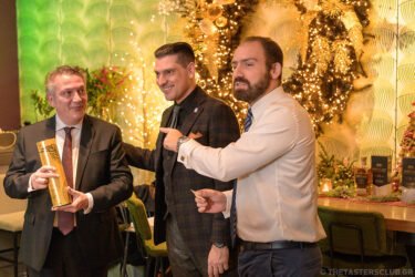 The Tasters Club Mortlach Christmas whisky dinner with 3 courses and Mortlach 12 yo The Wee Witchie, Mortlach 16 yo Distiller's Dram, Mortlach 15 yo Six Kingdoms mortlach xmas whisky dinner the tasters club milionis kelaiditis