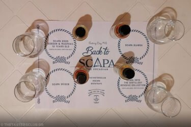 The Tasters Club Tasting Day 42 Scapa whisky tasting