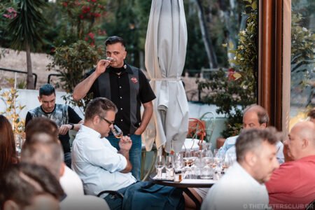 The Tasters Club Tasting Day 53 Blandoch whisky tasting En Flya bar Petros Charizopoulos